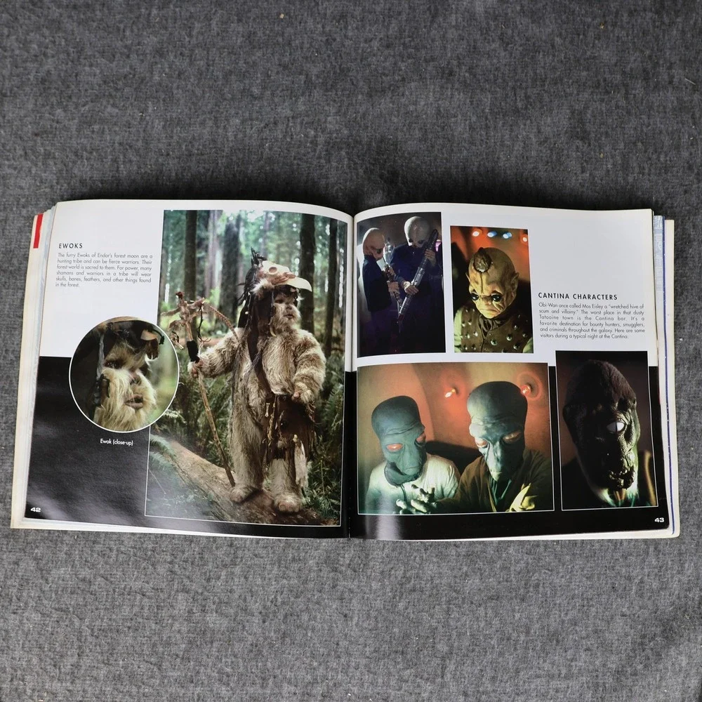 Vintage Complete Star Wars Trilogy Scrapbook Mark Cotta Vaz PB 1997 USA Sci-Fi